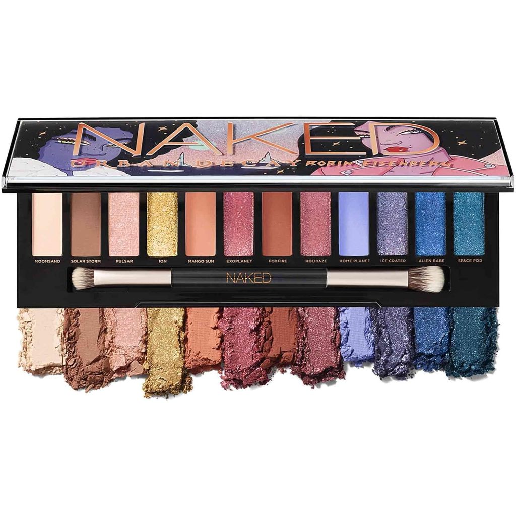 Paleta Sombras 12 Tons Naked Robin Eisenberg Urban Decay Shopee Brasil