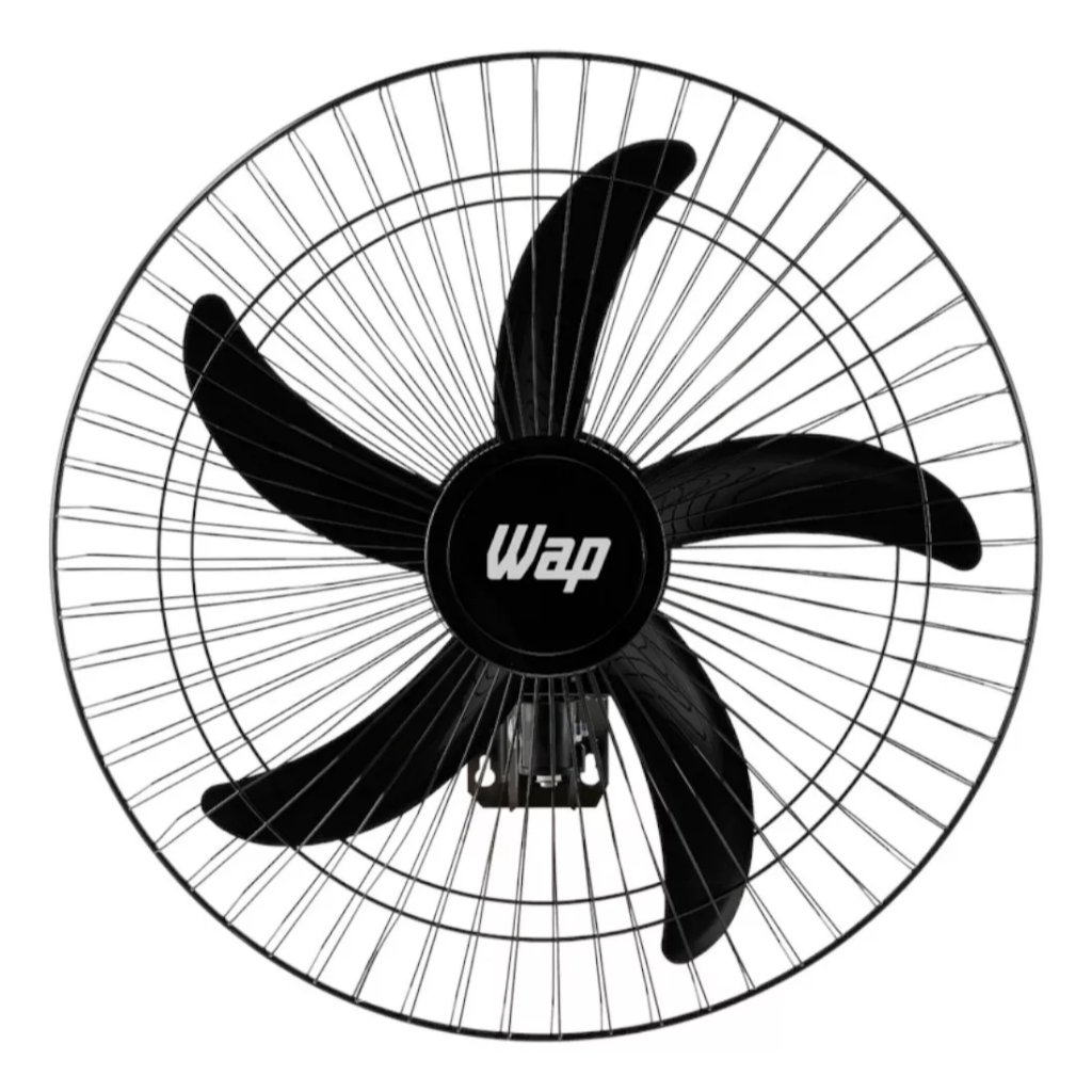 Ventilador Parede Rajada Pro 60 Turbo Preto 5 Pás Wap Shopee Brasil