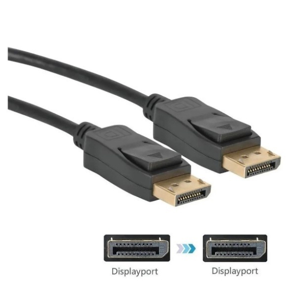 Cabo Displayport K Hz Adaptador Dp Blindado M D Ultra Hd