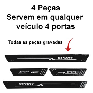 Soleira Universal Esportiva Preta Pe As Todas As Marcas Pronta