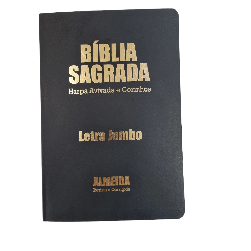 B Blia Jumbo Letra Extra Gigante E Harpa Corrigida Shopee Brasil