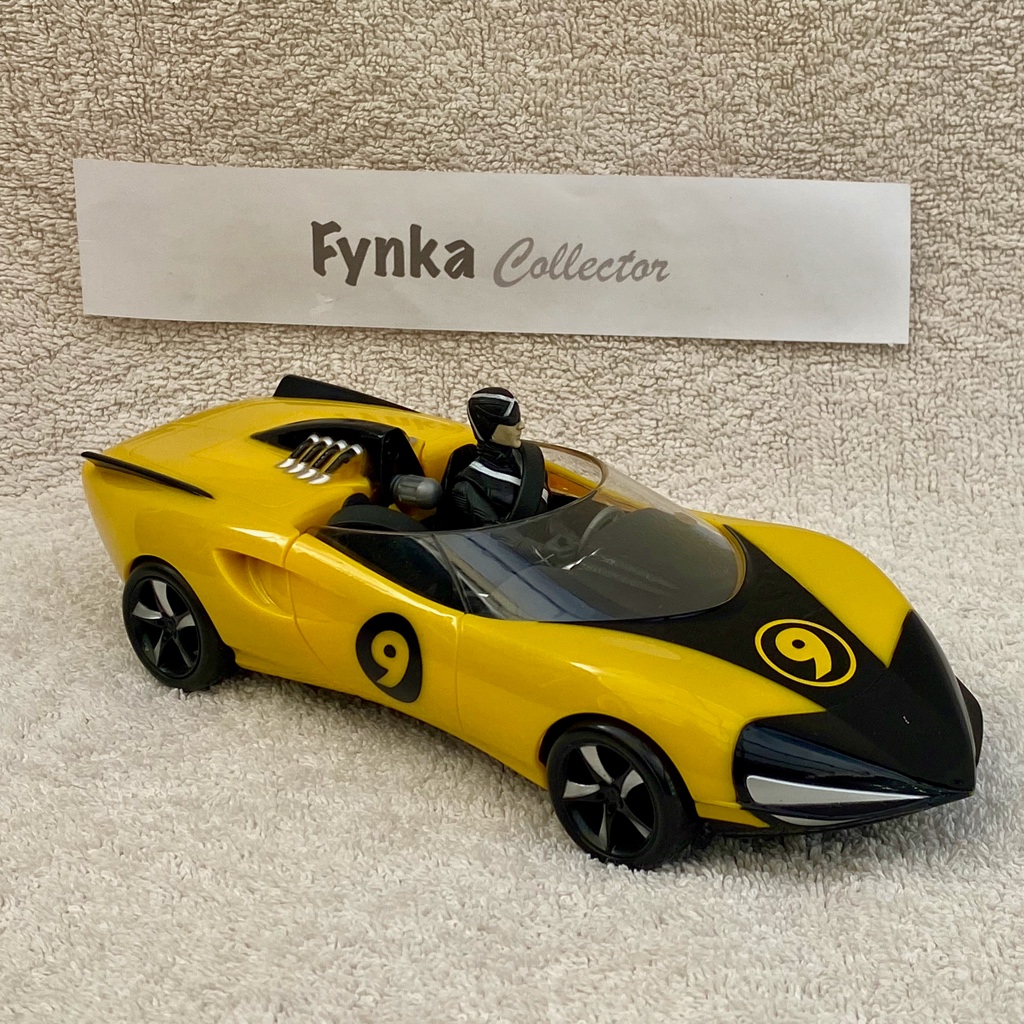 Hot Wheels SPEED RACER 2008 Racer X Car e Racer X Figura Rocket Launcher 1 24 Temático Embalagem