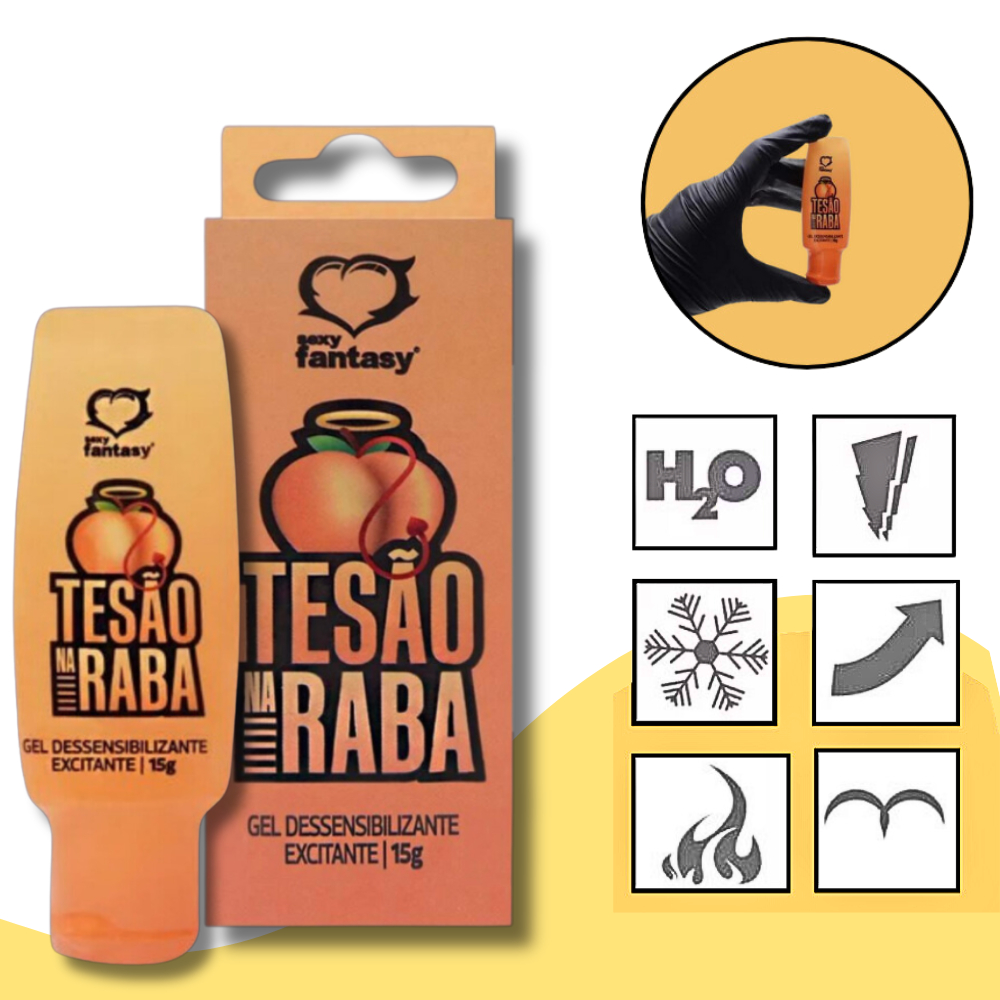 Gel Dessensibilizante Para Sexo Anal Extra Forte Tes O Na Raba Sexy