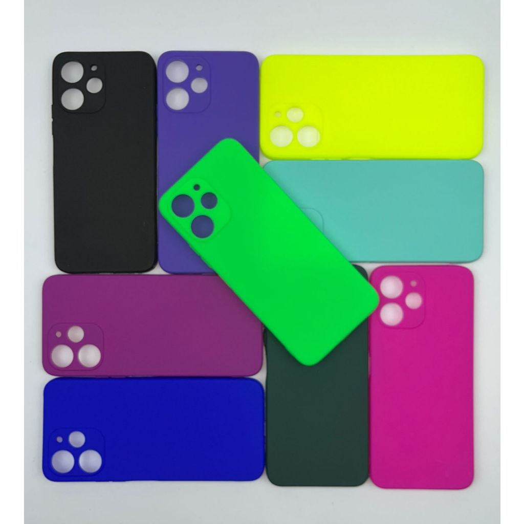 Capa Capinha Protetora Xiaomi Redmi Silicone Aveludada Por