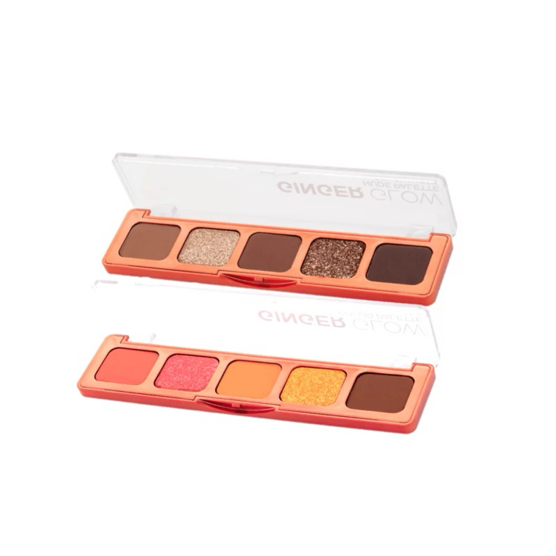 Mari Maria Paleta De Sombras Ginger Glow Color E Nude Shopee Brasil