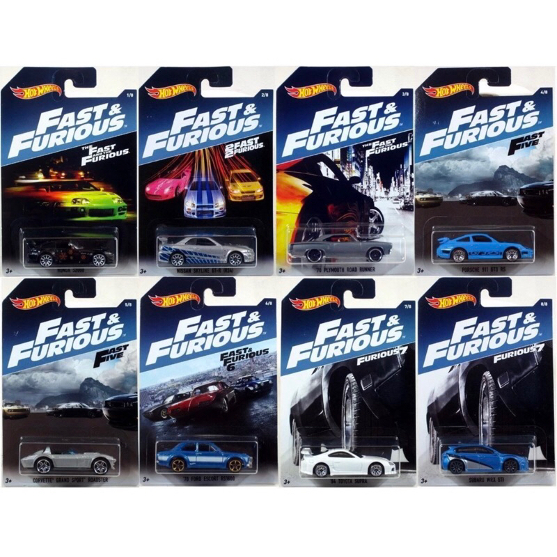Hot Wheels Lote Velozes E Furiosos Shopee Brasil