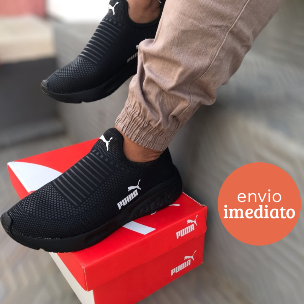 T Nis Puma Masculino Sapat Nis Slip On Leve Unissex Confort Vel