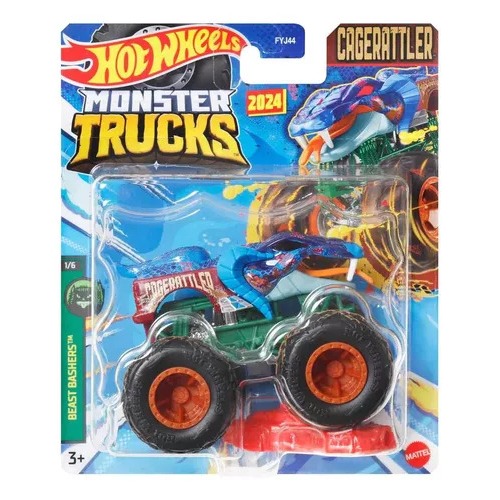 Carrinho Hot Wheels Monster Trucks Mattel Escala 1 64 FYJ44 Shopee Brasil