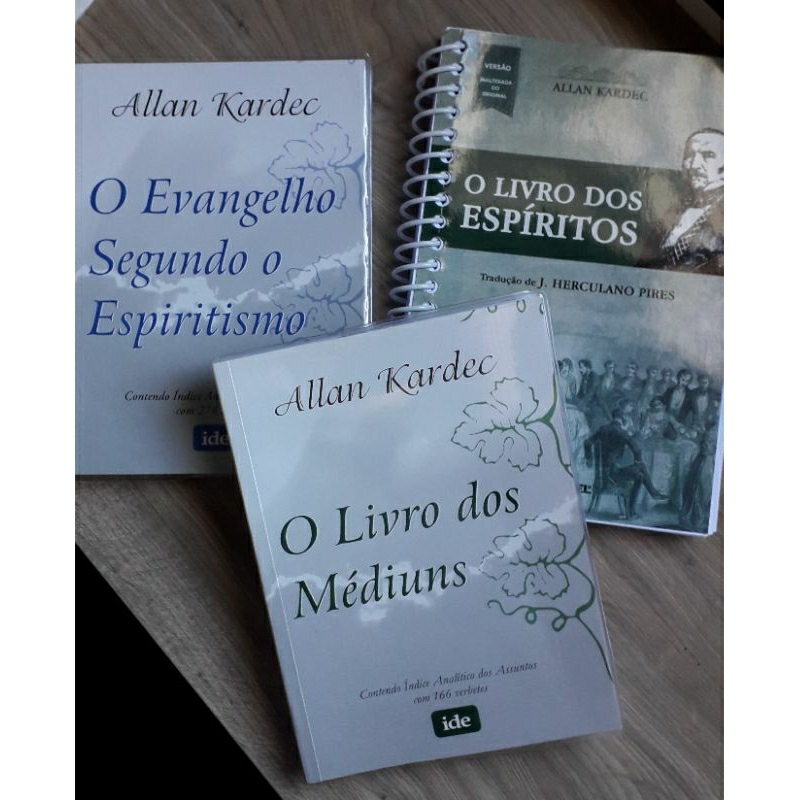 Kit Allan Kardec O Evangelho Segundo O Espiritismo Livro Dos