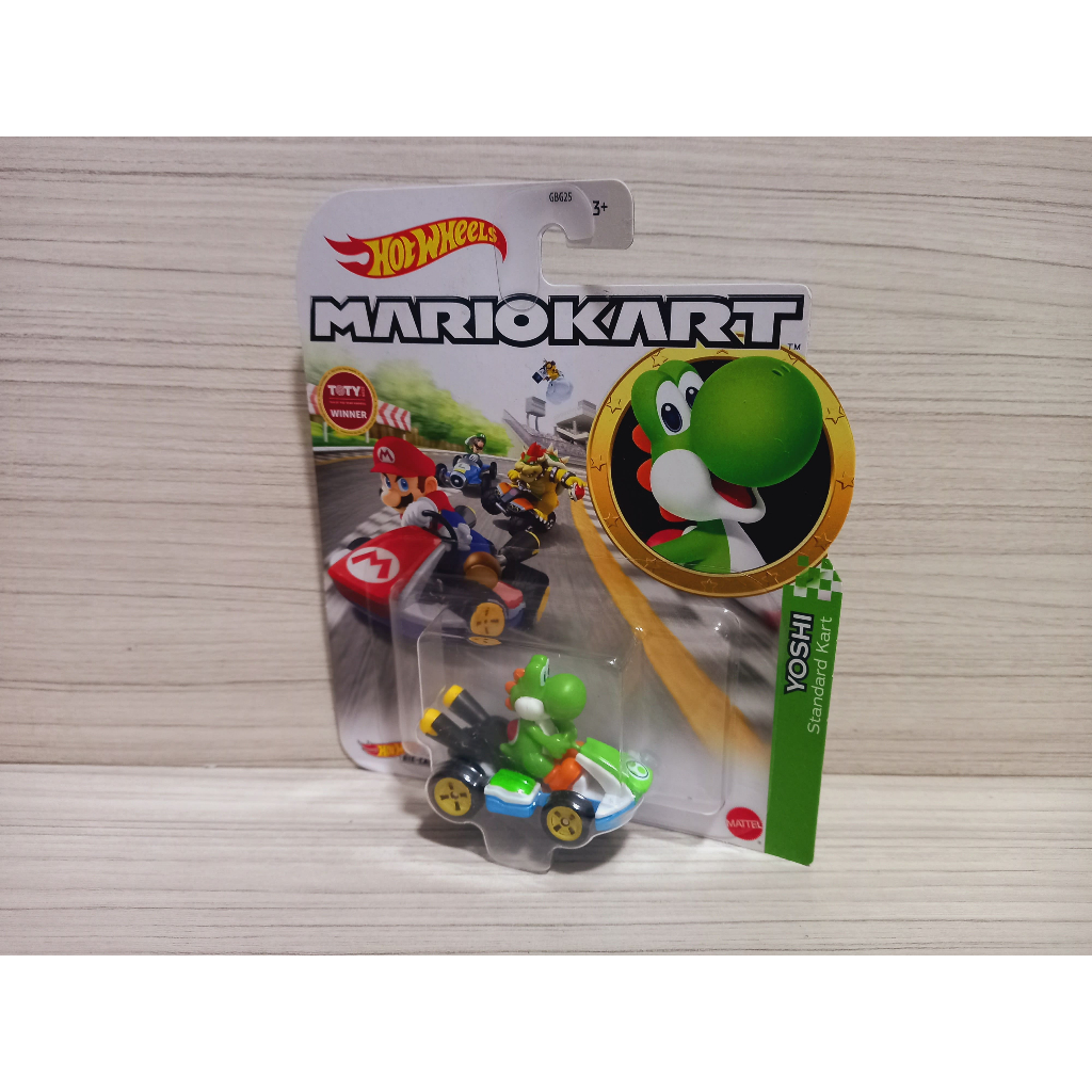 Hot Wheels Mario Kart Yoshi Mattel Original Shopee Brasil