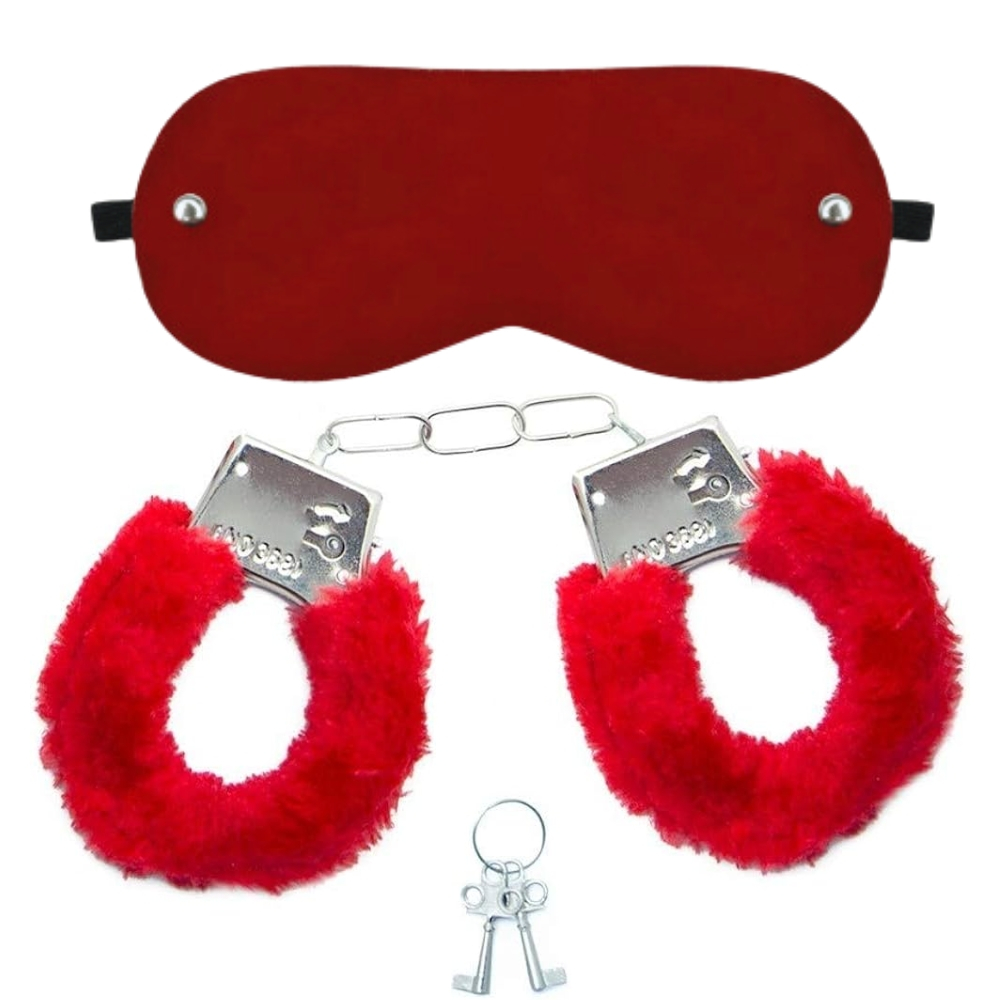 KIT Algemas PRETA Venda Tapa Olhos PRETA SEX SHOP Shopee Brasil