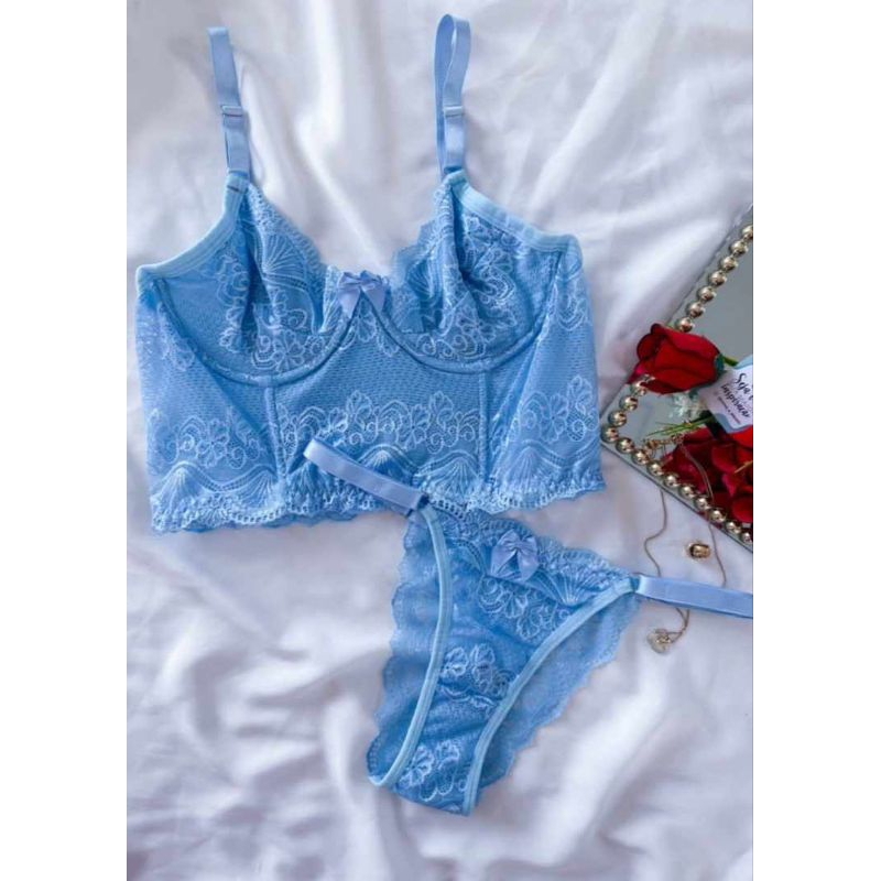 Conjunto De Lingerie De Luxo Bem Sensual E Sexy Shopee Brasil