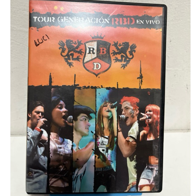 DVD Rbd Tour Generation Em Vivo Original Rebelde Shopee Brasil