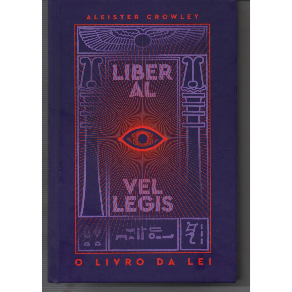 O Livro Da Lei Liber Al Vel Legis Aleister Crowley Shopee Brasil