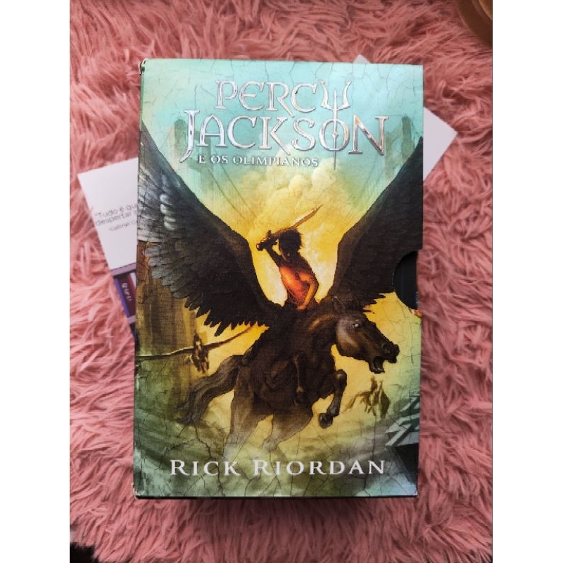 Box Percy Jackson E Os Olimpianos Rick Riordan Shopee Brasil