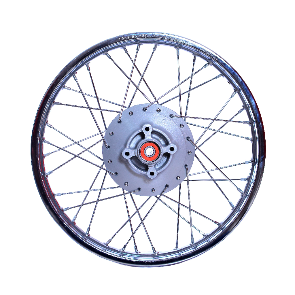 Roda Montada Completa Traseira Honda Nxr Bros Cubo Raio Mm