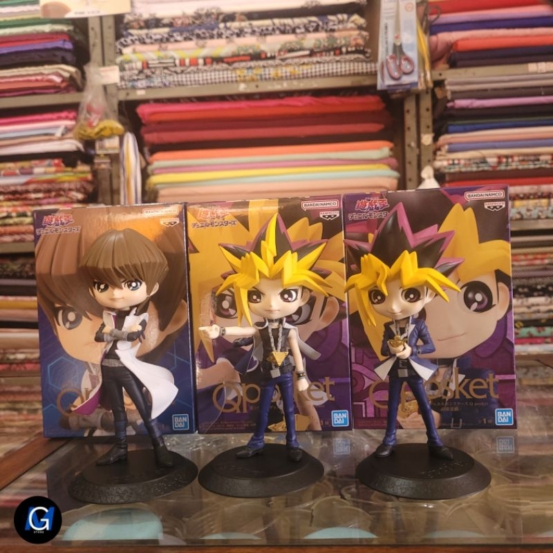 Qposket Seto Kaiba Yami Yugi Yugi Moto Yu Gi Oh Banpresto Original