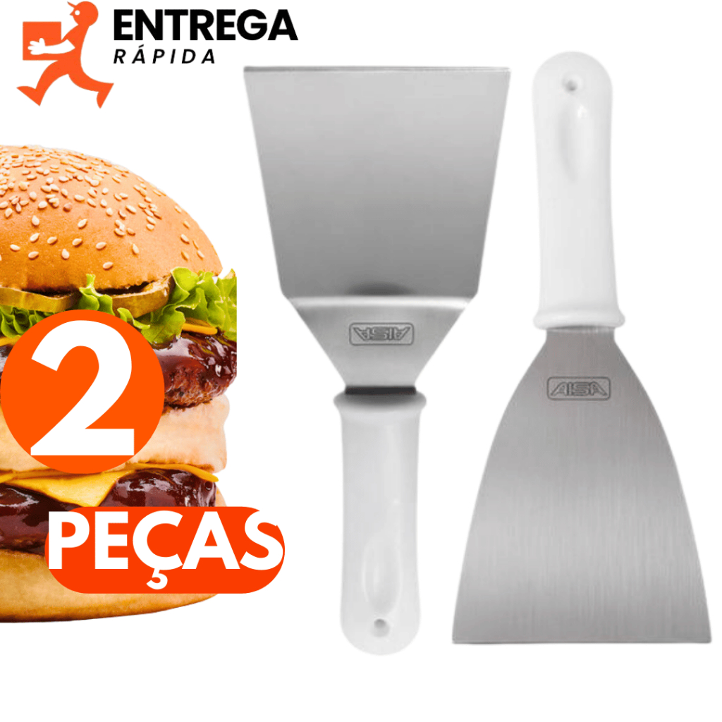 Kit Esp Tula Reta E Polegadas Chapeiro Profissional Inox Esp Tula