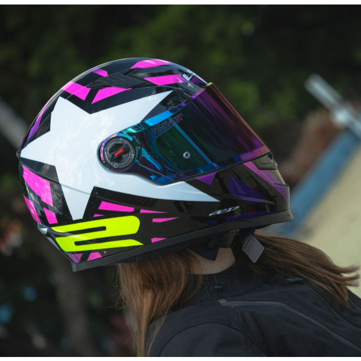 Capacete Ls Classic Ff Starwar Rosa Shopee Brasil