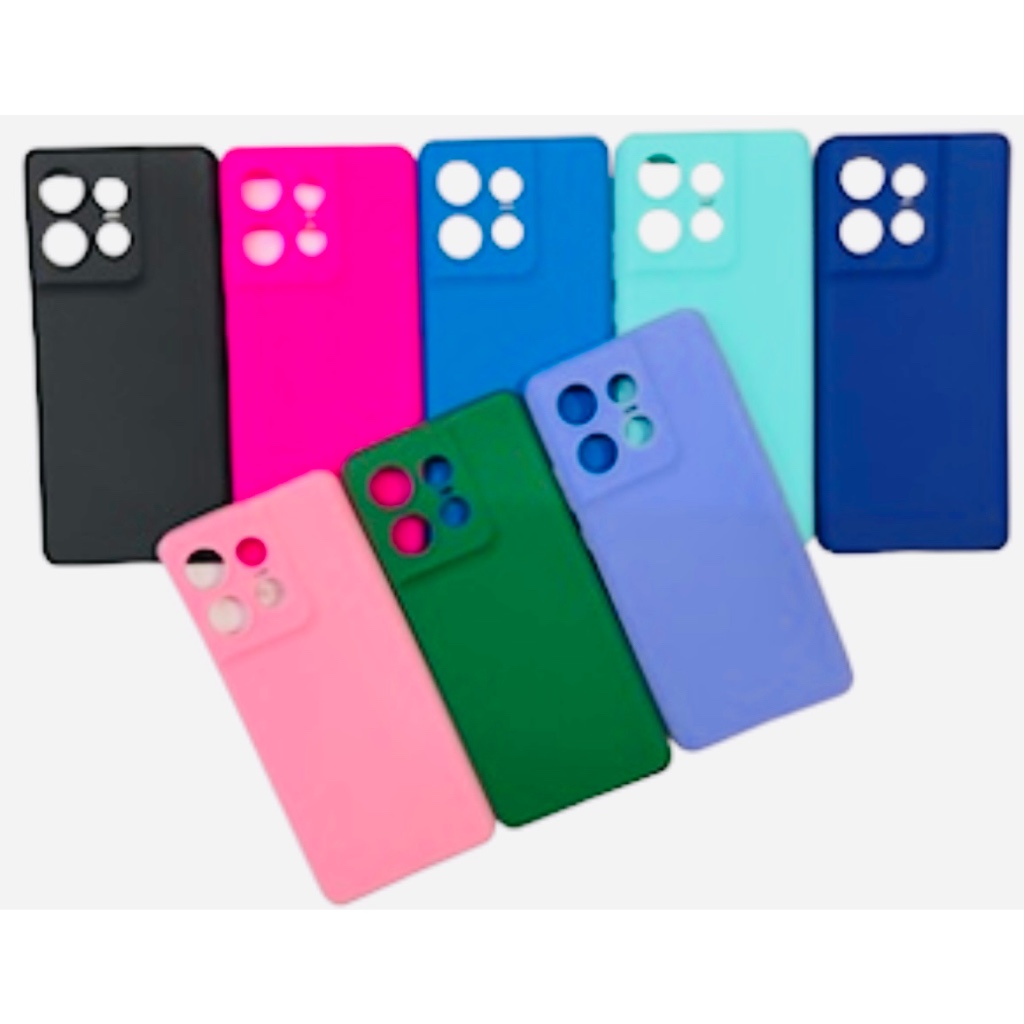 Capa Case Para Motorola Edge Pro Em Silicone Aveludada Anti