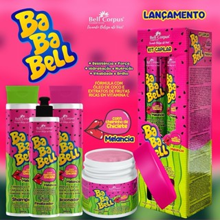 Kit Capilar Bababell Melancia Bell Corpus 4 Itens Shampoo