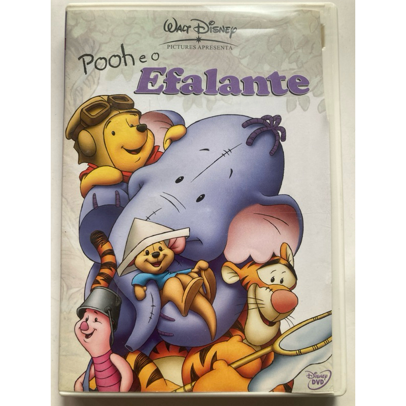 Dvd Pooh E O Elefante De Walt Disney Pictures Shopee Brasil