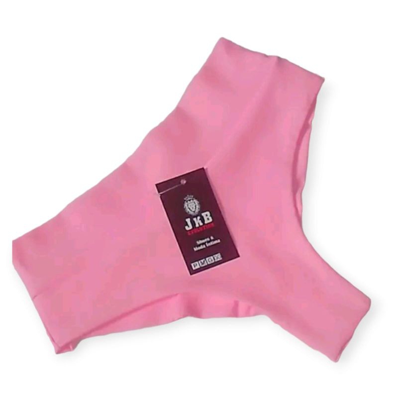 Calcinha De Biquíni Hot Paint Fio Duplo Cintura Alta Rosa Candy