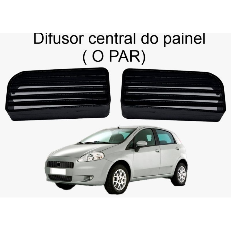 Difusor De Ar Central Fiat Punto Linea O Par MOD 08 12 Shopee Brasil