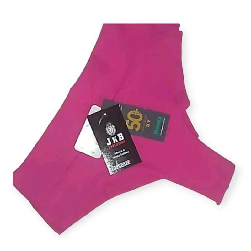 Calcinha de Biquíni Hot Paint Fio Duplo Cintura Alta Pink mais Vendido