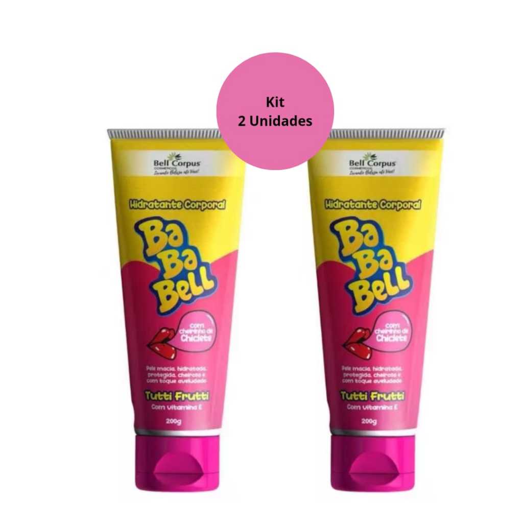 Kit Hidratante Corporal Tutti Frutti Bababell Ml Shopee Brasil