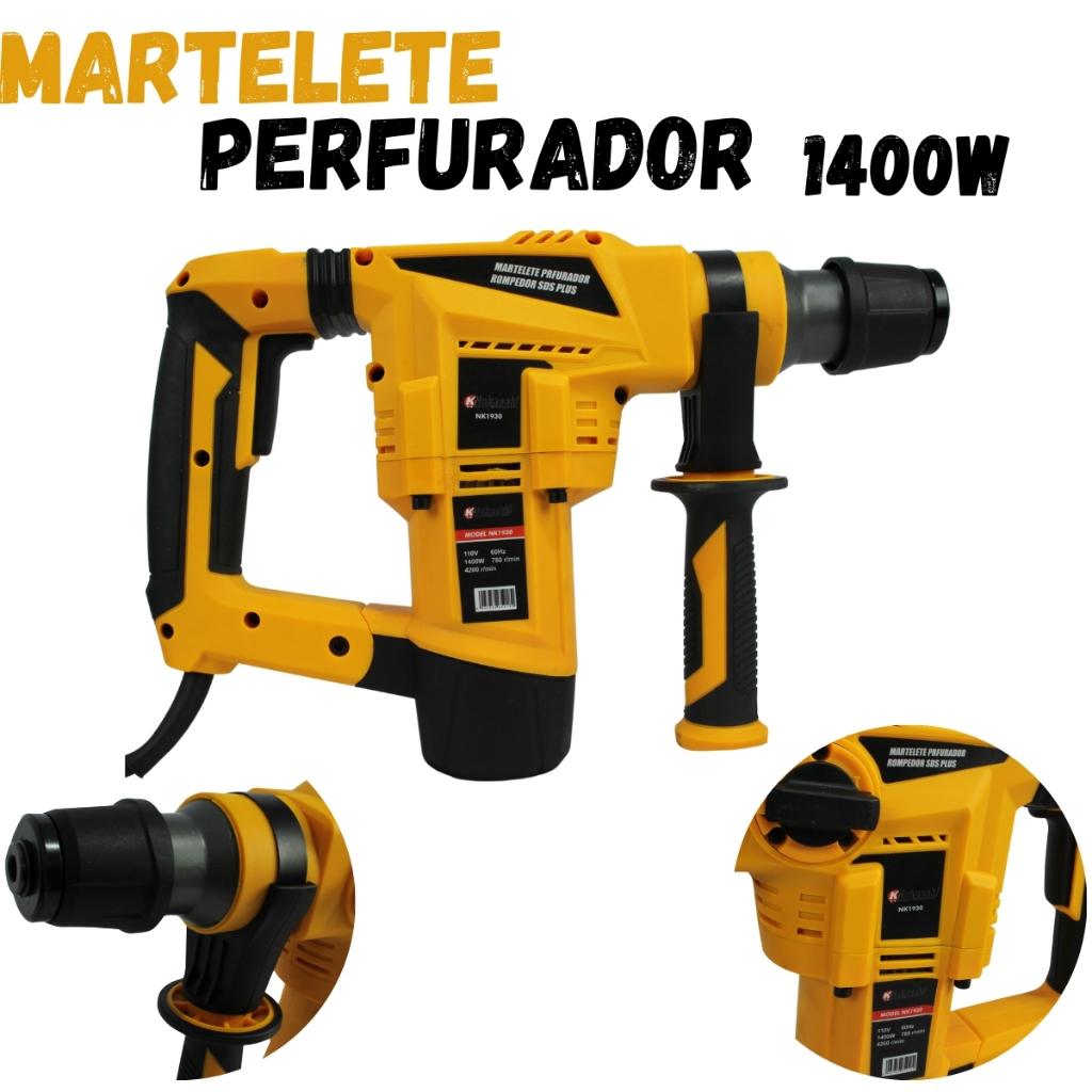 Martelete Rompedor Demolidor Furadeira Impacto Shopee Brasil