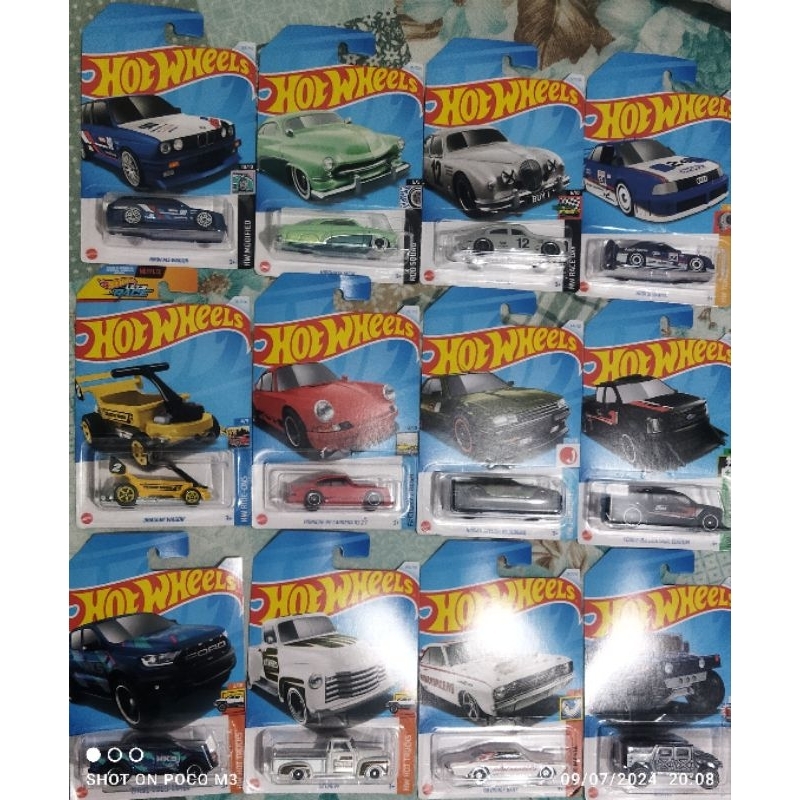 Miniaturas Hot Wheels LOTE G 2024 Shopee Brasil
