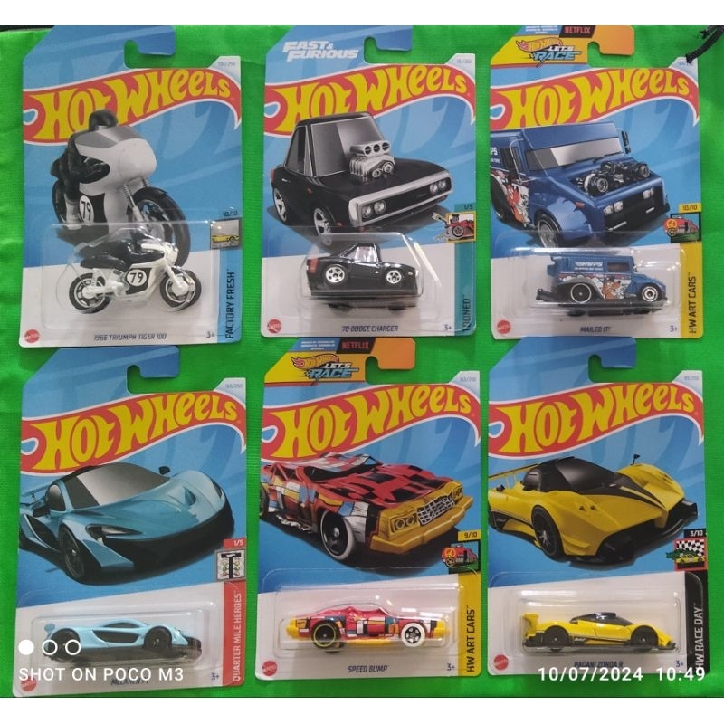 Miniaturas Hot Wheels LOTE J 2024 Shopee Brasil
