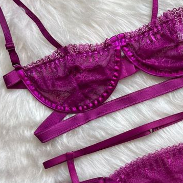 Mit Lingerie Kit Conjunto Sexy Gringa Suti Meia Ta A Aro
