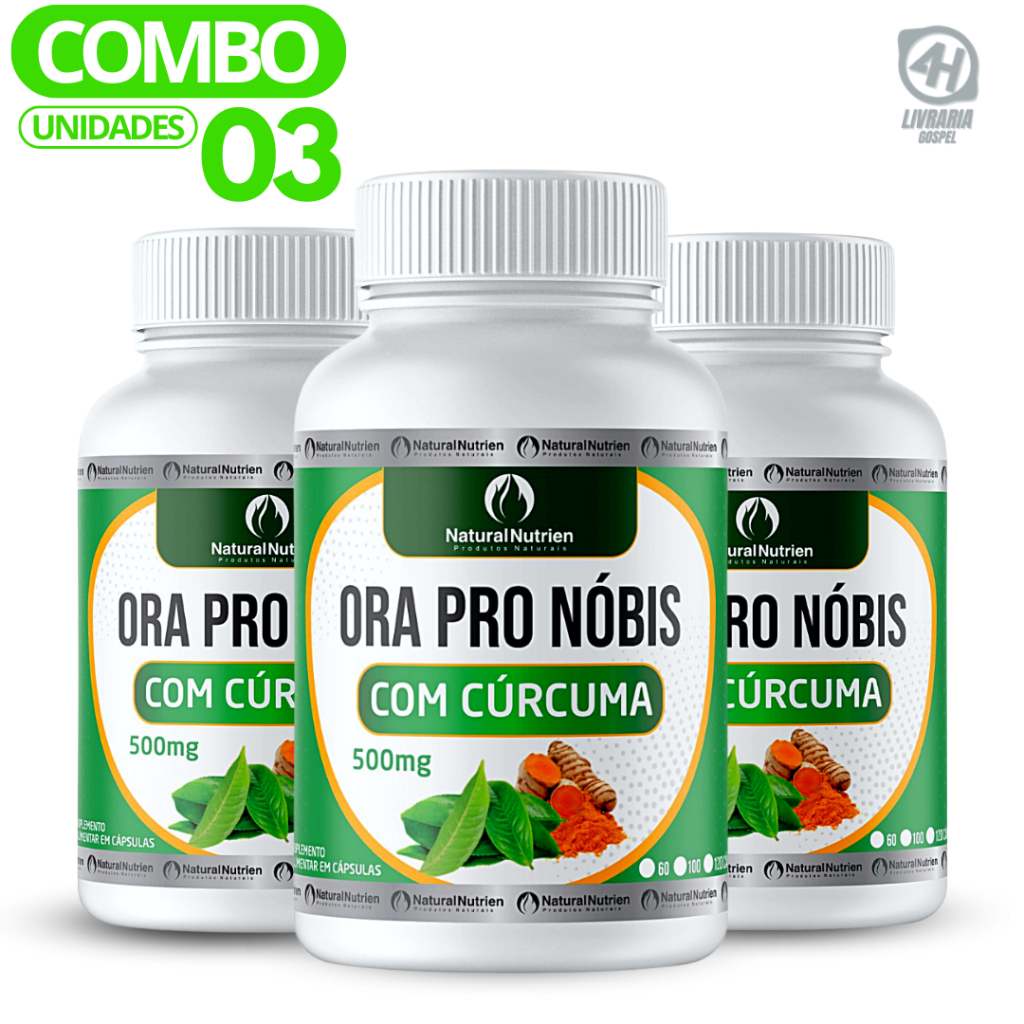 Kit Ora Pro Nobis C Rcuma C Psulas Shopee Brasil