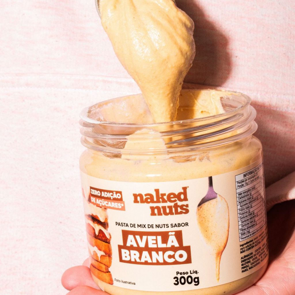Pasta de Amendoim Proteica 300g Naked Nuts Pasta Fit Zero Açúcar Adicionado e Sem Glúten