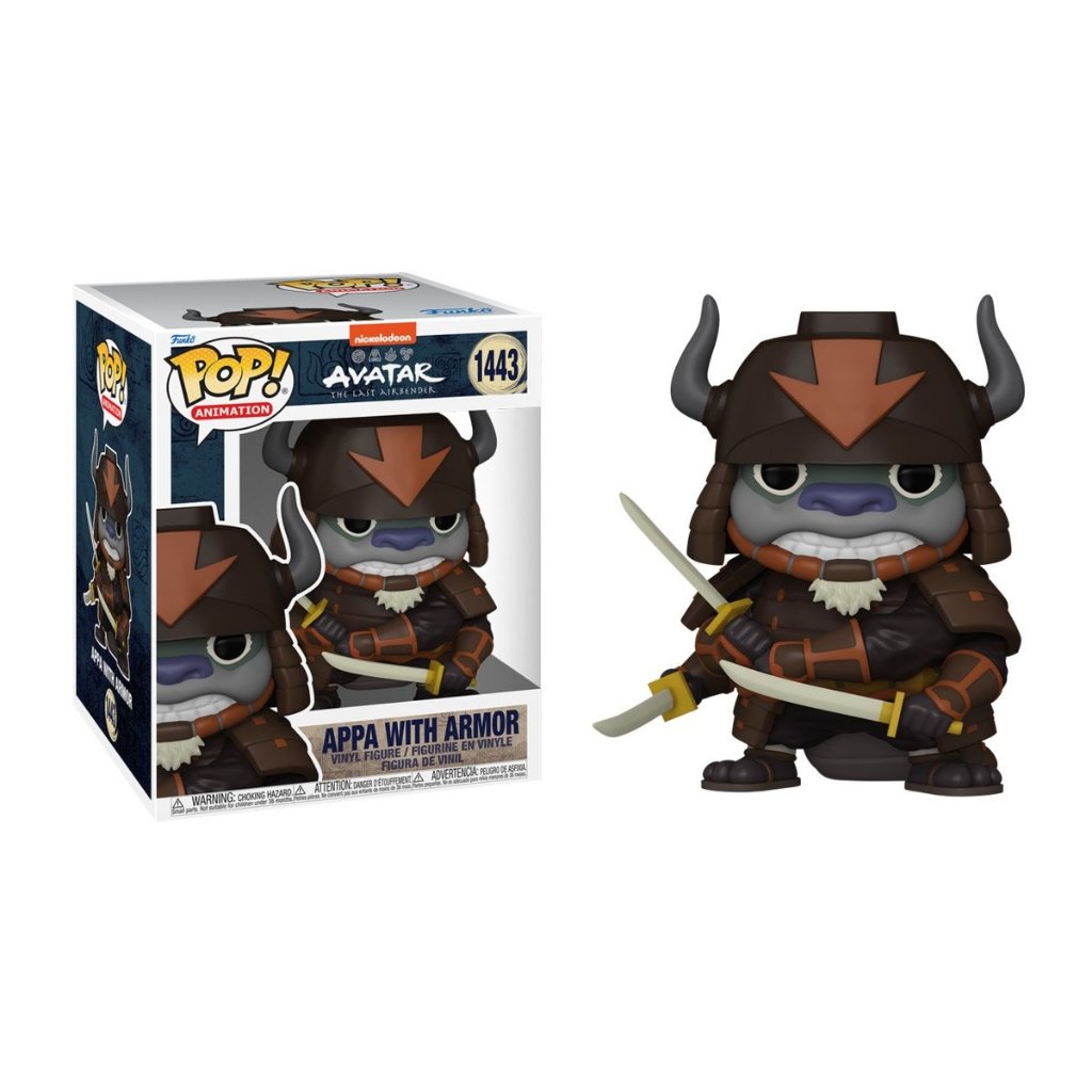 Funko Pop Animation Avatar O Ltimo Mestre Do Ar Appa Armadura