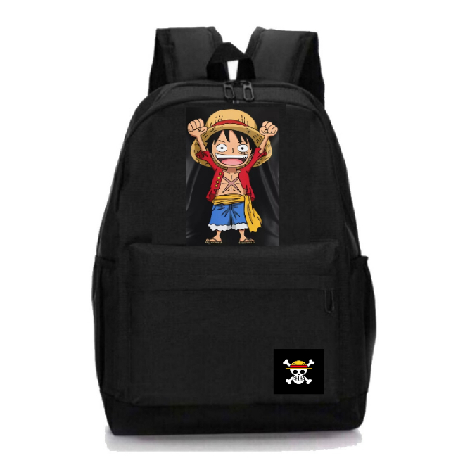 Mochila Bolsa Escolar Anime One Piece Personagem Luffy Resistente