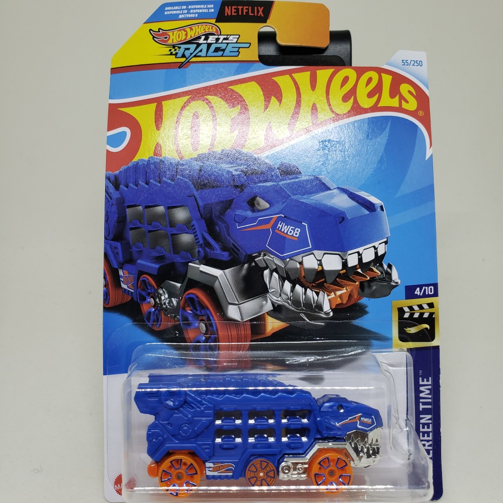 Hot Wheels Hw Let S Race Screen Time Ultimate T Rex Transporter