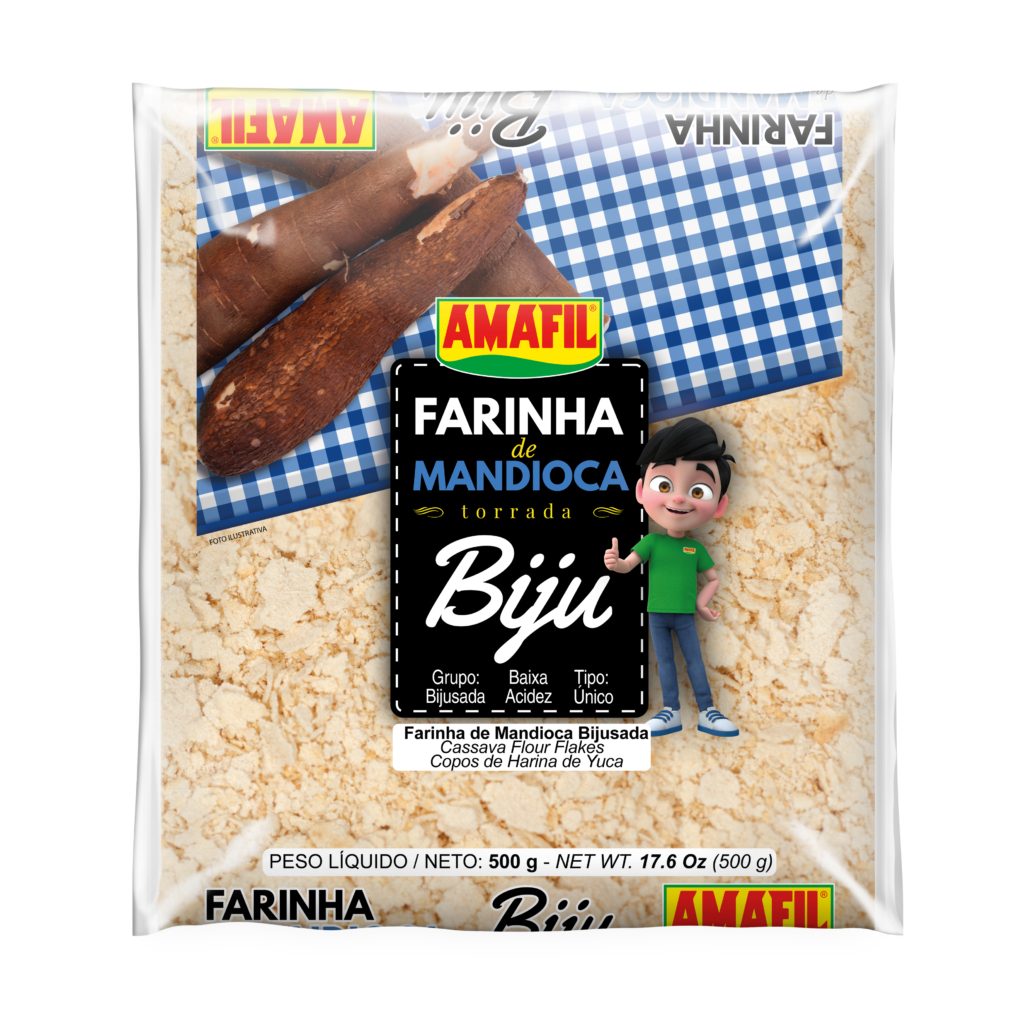 Farinha De Mandioca G Biju Torrada Amafil Shopee Brasil