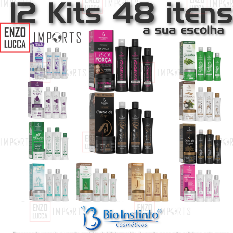 12 Kits Bio Instinto A Sua Escolha Shopee Brasil