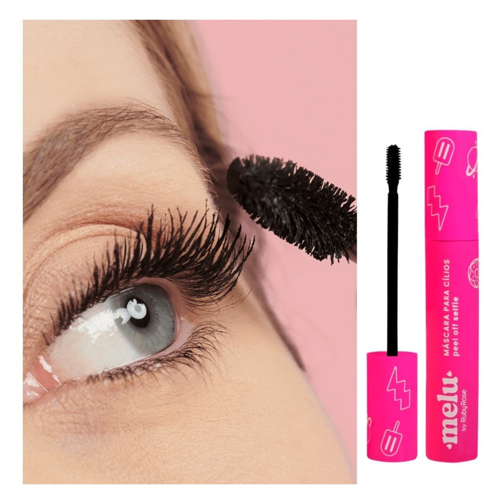 Mascara De Cilios Melu Ruby Rose Rimel Peel Off Alta Fixa O Shopee