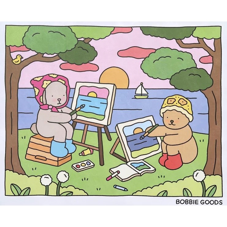 Bobbie Goods P Ginas Para Colorir Para Relaxar E Desestressar Desenhos