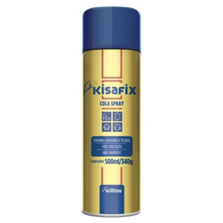 Cola De Contato Spray Kisafix 340g Spray Adesiva Shopee Brasil