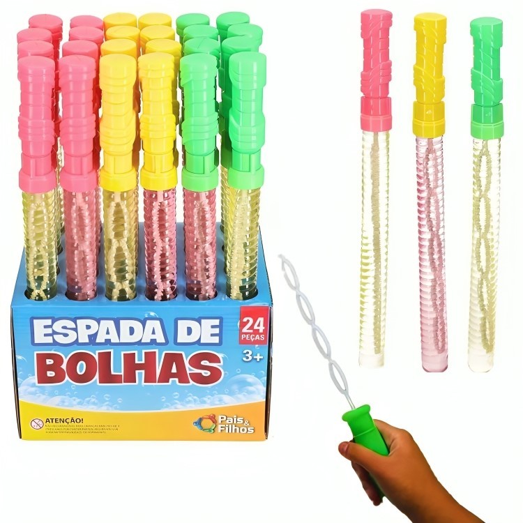 30 Bolha Bolinha Para Kit Festa Lembrancinha Infantil Prenda Espada De