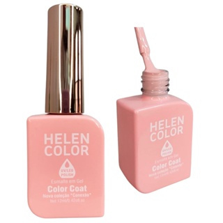 Esmalte Em Gel Helen Color Conex O Nude Claro Cremoso Shopee Brasil