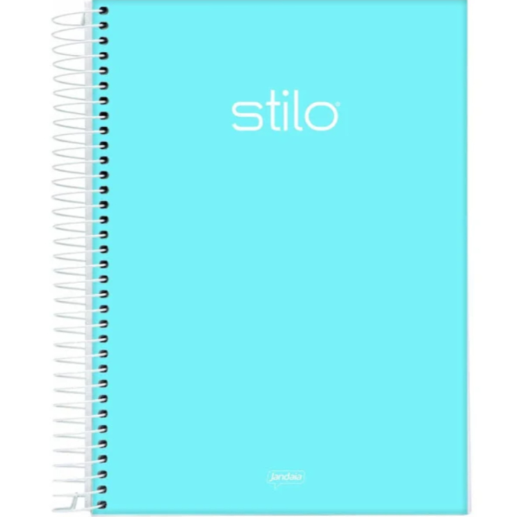 Caderno Espiral 1 4 Capa Dura 80 Folhas Stilo Jandaia Shopee Brasil