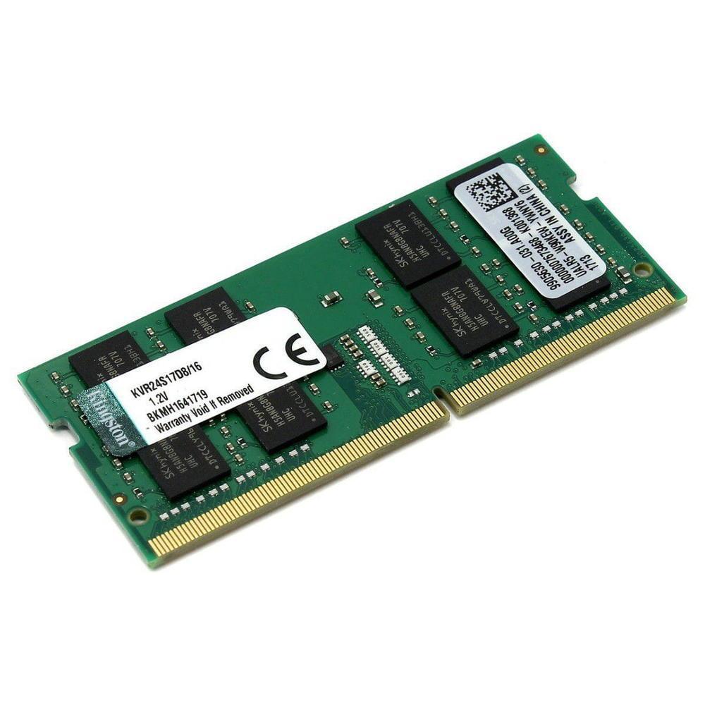 Memória RAM ValueRAM color verde 16GB 1 Kingston KVR24S17S8 16 Shopee