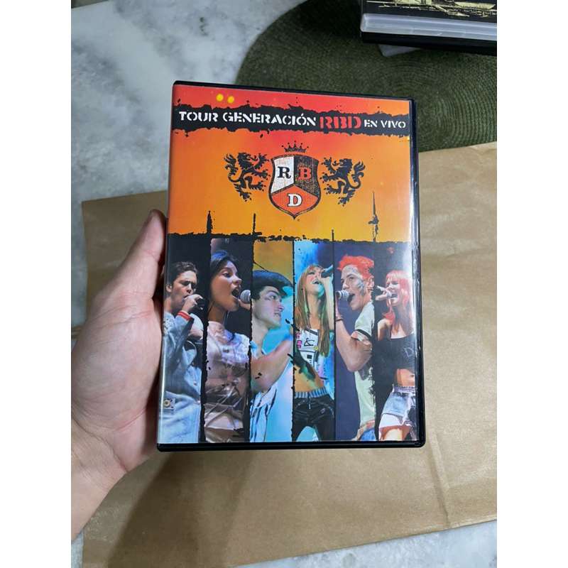 DVD RBD Tour Generación En Vivo Shopee Brasil