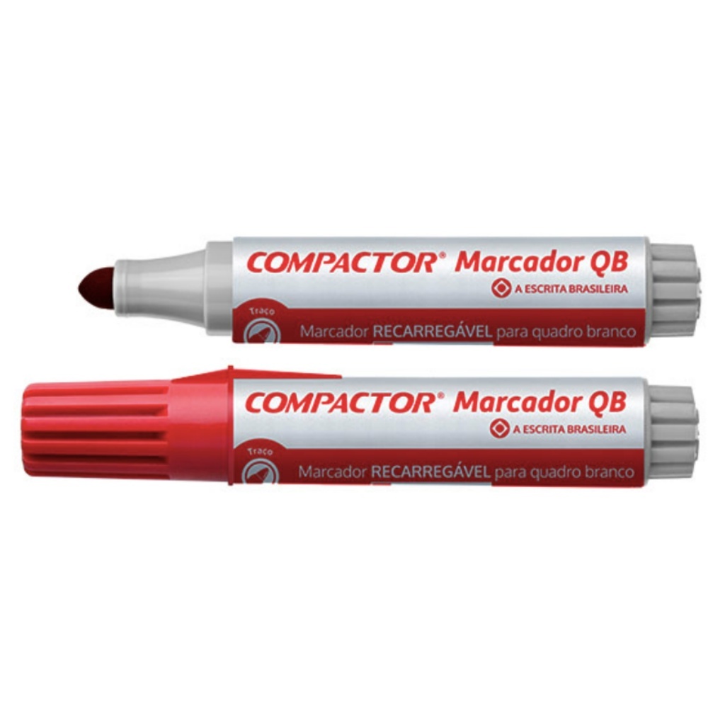 Marcador Para Quadro Branco Recarregável Compactor cores Shopee Brasil